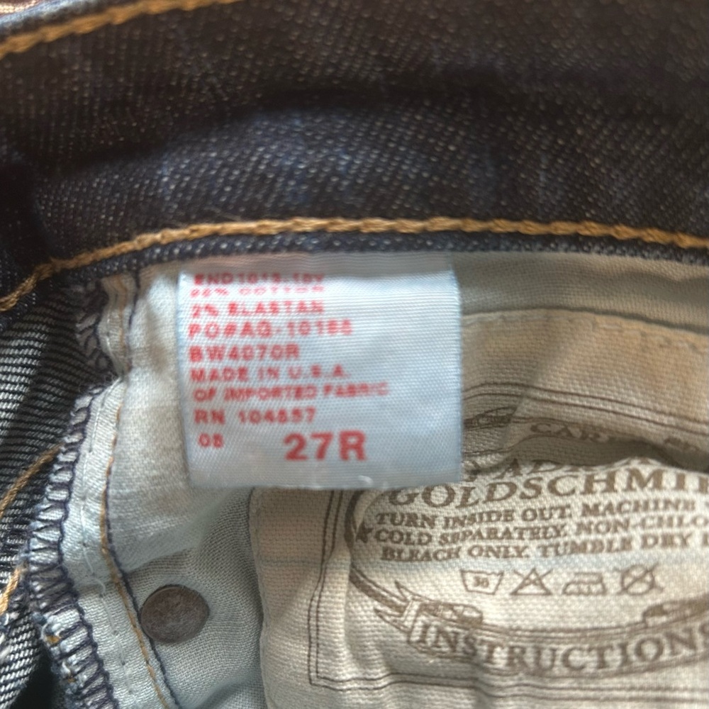 AG Adriano Goldschmeid "Angel" Bootcut Jeans 27 - Picture 5 of 10